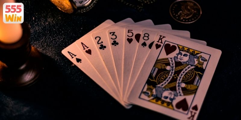 Sảnh casino 555WIN với dealer chuyên nghiệp